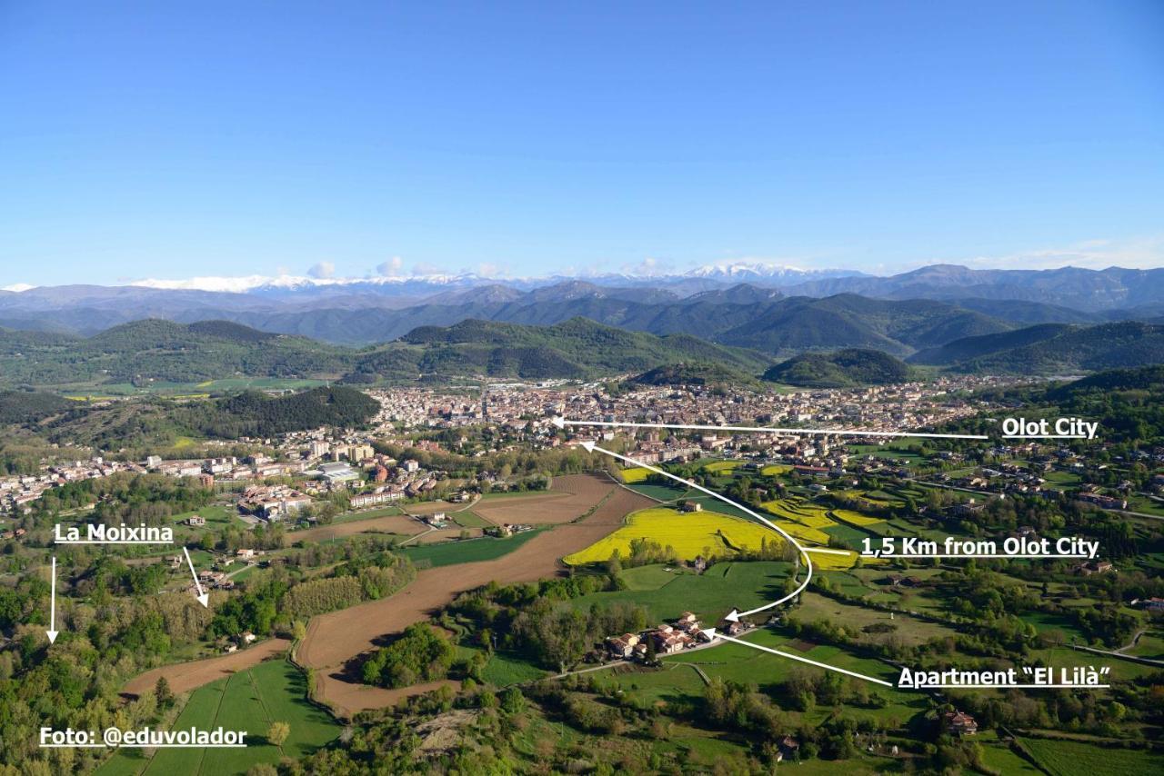 Apartamento "El Lila" - Parking Incluido Olot Buitenkant foto